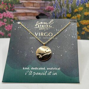 Soul Stacks Jewelry Co - Virgo Zodiac Pendant Necklace